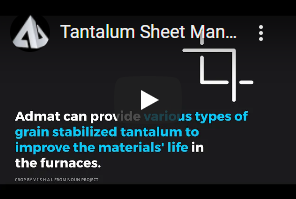 Tantalum Sheet and Plate